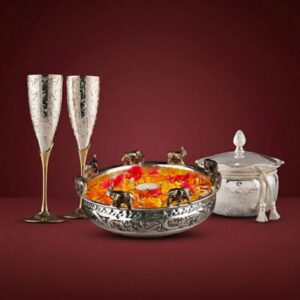 Brass Kadai with Lid