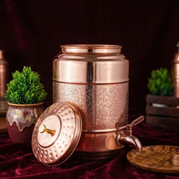 Copper Water Tank — Engraved